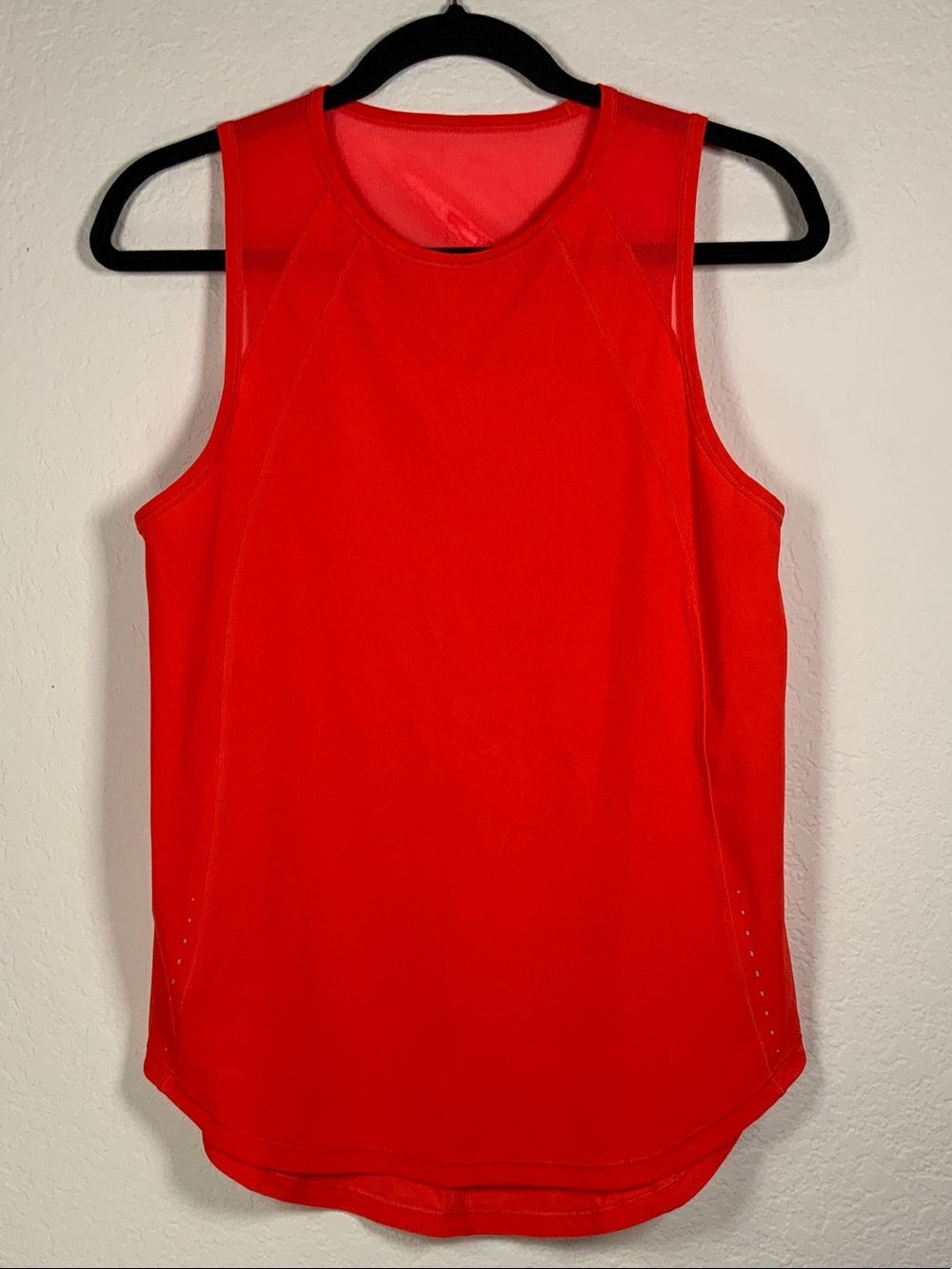 lululemon athletica Bright Orange Women's Athletic Tank Top